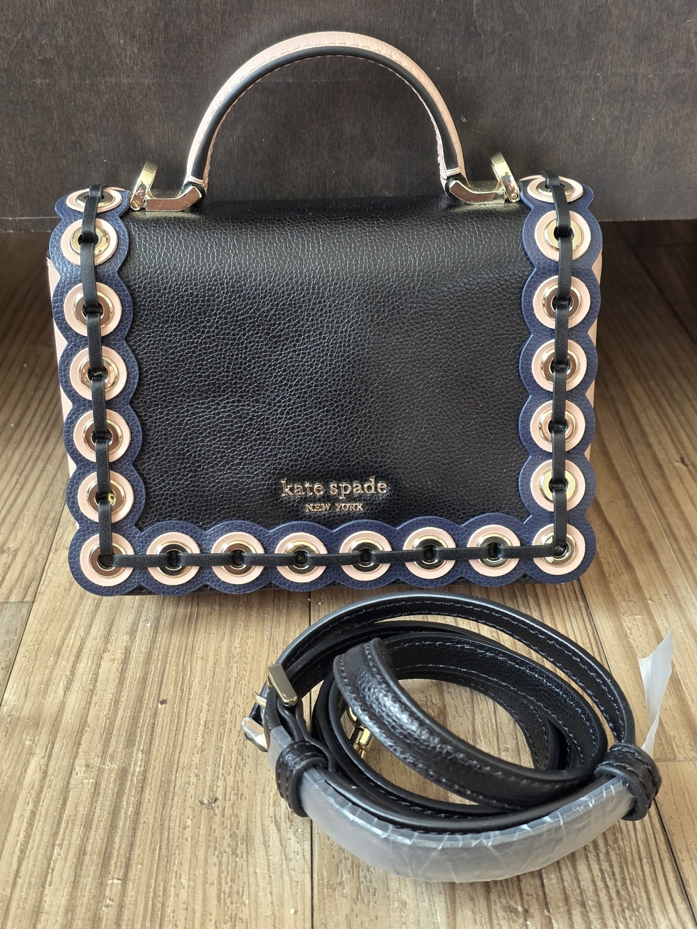 NWOT Kate Spade Patterson Drive Grommet Small Maisie Satche